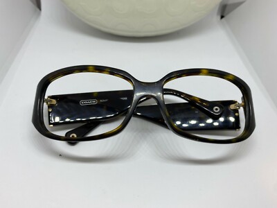 COACH ROWAN S827 DESIGNER SUN GLASSES Black/Silver Radiant Gray Lense Preowned COACH ROWAN S827 DESIGNER EYEGLASSES FRAMES 58-16-125 54304  main image 2