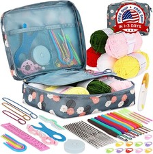 El kit de hilo de crochet para principiantes Con hilo de crochet incluido NEW US