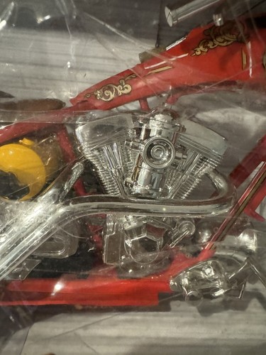 2004 Orange County American Choppers Light & Sound Fire Bike Brand New Vintage - Picture 6 of 17