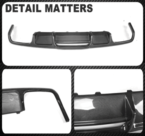 Carbon Diffusor Heckdiffusor für Mercedes CLS W218 C218 CLS63 Spoiler Heckansatz - Bild 13 von 13
