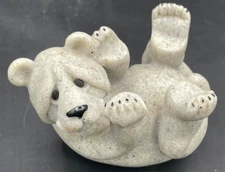 Quarry Critters Polar Bear 41429 Dated 2001 Resin Second Nature Design