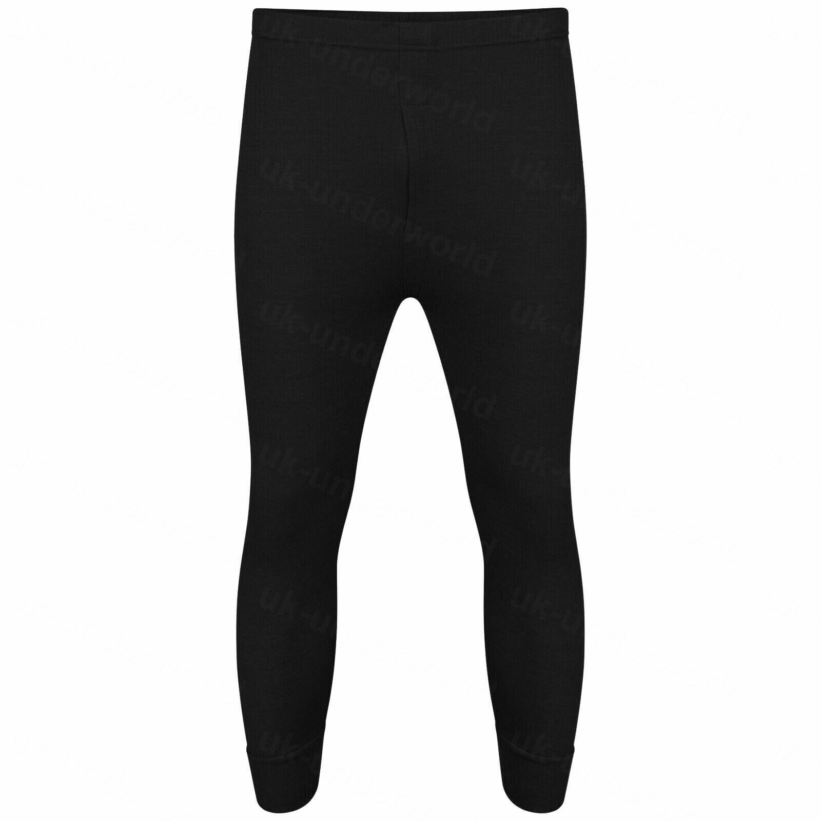 Childrens Thermals Long Johns TShirt Long Sleeve Boys Girls Kids