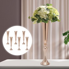 6 Pcs Wedding Vase Props Welcome Area Decor 22.2" Height European for Wedding