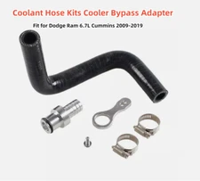 Coolant Hose Kit Fit Dodge Ram Cumm 2009-19 Cooler Bypass Adapter 2500 3500 6.7L