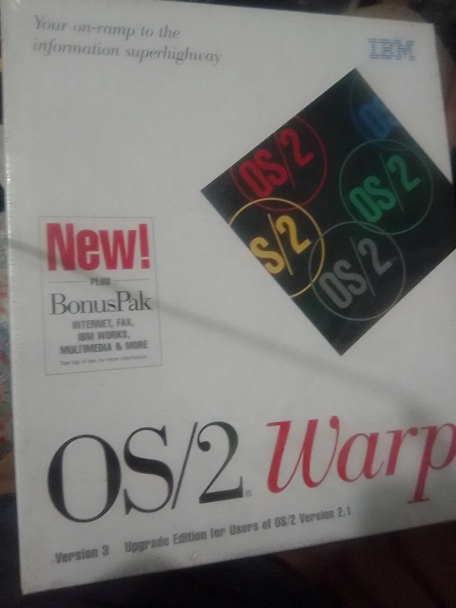 IBM OS/2 Warp Operating System Software for sale | eBay