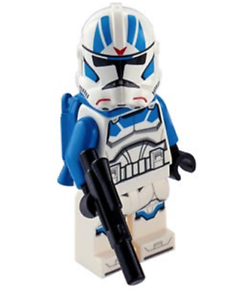 1x 75280 Minifigure LEGO NEW Authentic Star Wars 501st Legion Jet Trooper