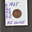 1925   LINCOLN  CENT  ~ ALMOST UNCIRCULATED ~  RS COINS #33K FREE SHIP