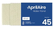Genuine AprilAire 45 Humidifier Water Panel Filter 2 PACK for AprilAire 400 NEW!