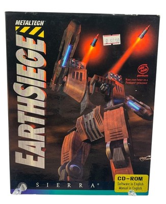 Metaltech: EarthSiege -  Sierra / Dynamix 1994 BIG BOX Englisch