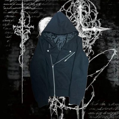 IF SIX WAS NINE M Double Rider Hoodie Vkei Fuga Y2K Archive