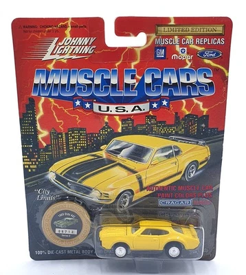Johnny Lightning 1/64 Scale 200-190 - Muscle Cars 1969 Oldsmobile 442 - Yellow - Bild 1 von 4