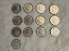 1964 Kennedy Half Dollar Silver, 90% Silver, Lot Of 13