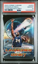2023 TOPPS COSMIC CHROME LAUNCHED INTO ORBIT #LIO21 SHAQUILLE O'NEAL PSA 10
