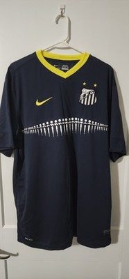 Santos FC jersey Out Of BRAZIL!  SIZE XL. PELE LONG TIME TEAM      
