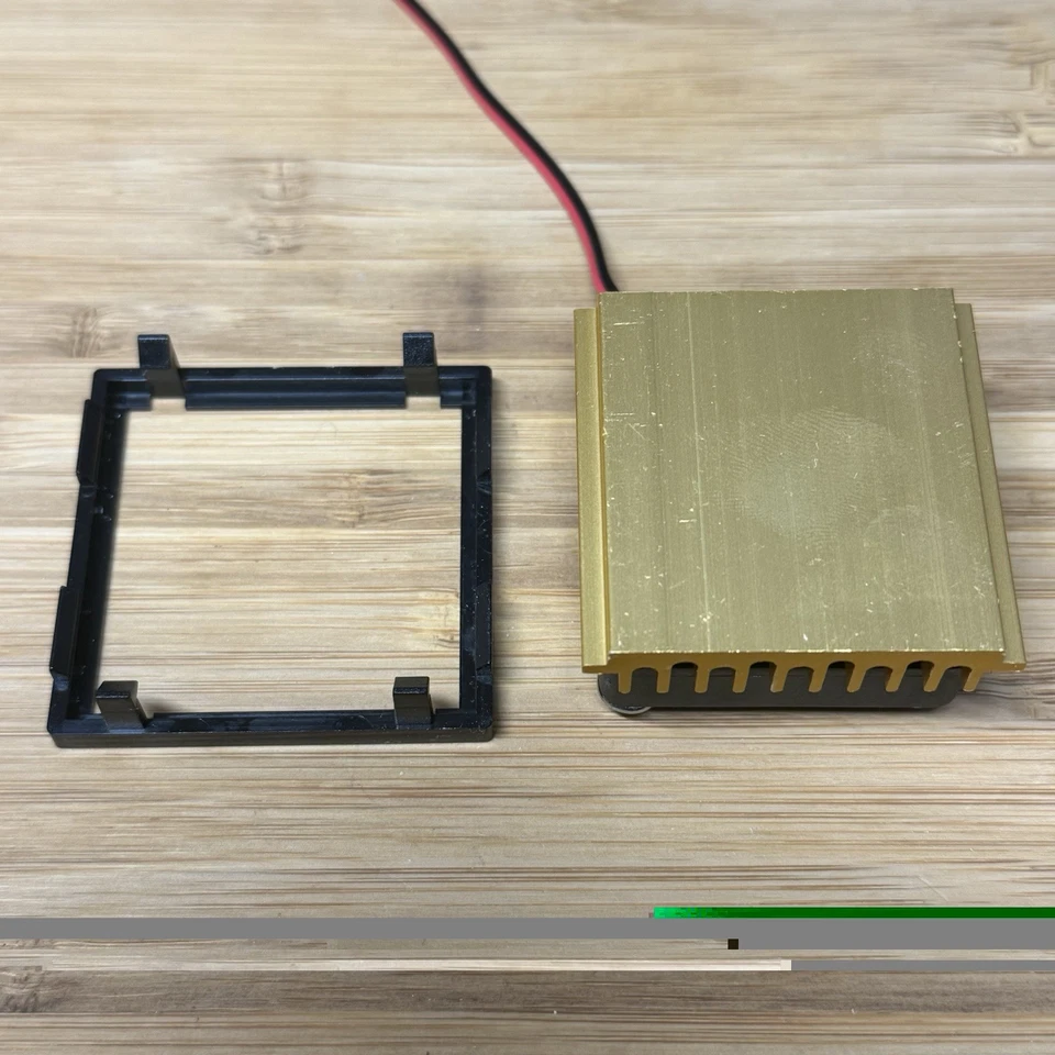 486 CPU Fan & Heatsink With Evercool 7 Blade Fan 40mm - Molex Power - Image 3 of 4