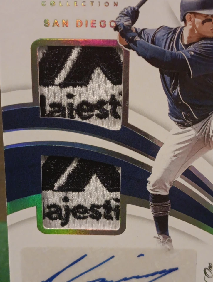 2019 PANINI IMMACULATE LUIS URIAS RD-LU ROOKIE DEBUT DUAL BRAND LOGO 1/1 - Image 2 of 4