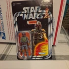MIB MOC Star Wars Kenner VTG Rocket Firing Boba Fett 2010 Hasbro mail away VCP03
