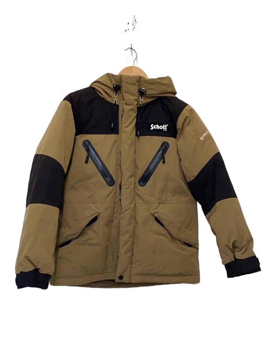 Schott XS Down Jacket Polyester BEG Plain - image 1