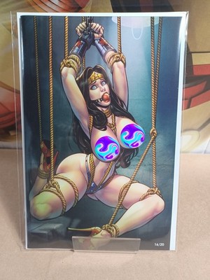 16/20 Full Color Fantasy Jose Varese Wonder Woman Naughty Virgin Topless Kink