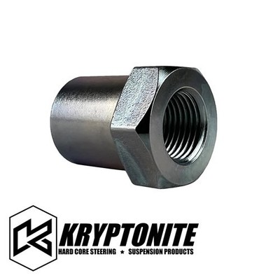 Kryptonite 11-19 GM HD PISK Brace Nut Pitman / Idler Arm Support ''Silver'' Fine