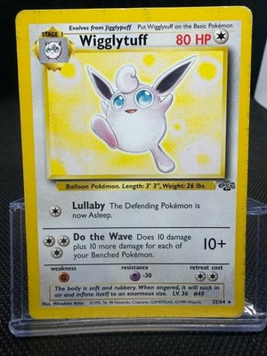 Wigglytuff #16 from Jungle ((1999)) – Pokémon card