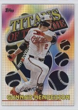 2026 Topps Series 1 Titans of the Game Gunnar Henderson #TOG-4 03b0