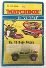 Lesney Matchbox Superfast #13 Baja Buggy Flower 1971 Vintage MOC Free Shipping