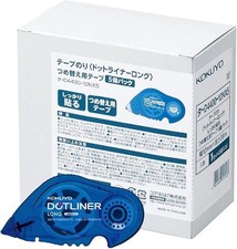Kokuyo tape glue dot liner Long Refills TA-D4400-10NX5 5 pcs set