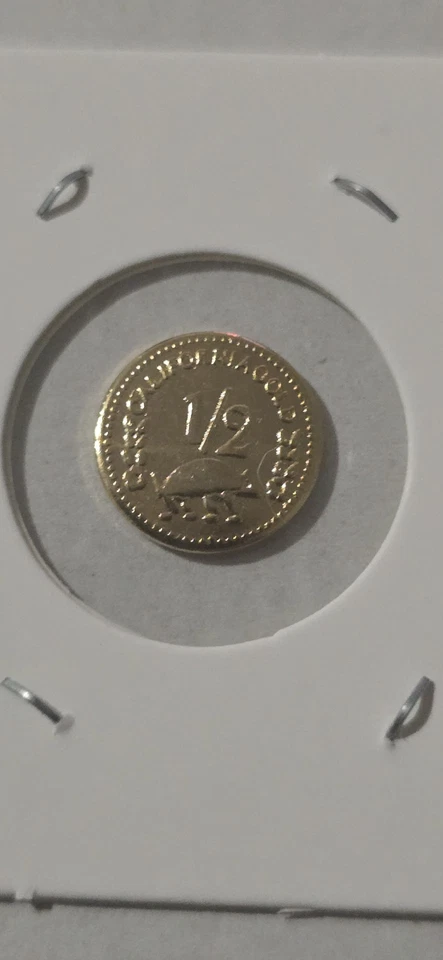 Chapado en 1/2 fraccionarios California de 1800 Foto 2 de 4