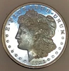 1921 MORGAN SILVER DOLLAR PROOF LIKE! MS++++ NICE CAMEO! TOUGH DATE PL NR #64784
