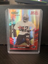 2007 Score Select Gold Zone Rookie Red Zone #324 Jon Beason /30
