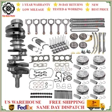 Engine Overhaul Rebuild Kit For 2010-2019 G6DH Hyundai KIA Santa Fe Sedona 3.3L