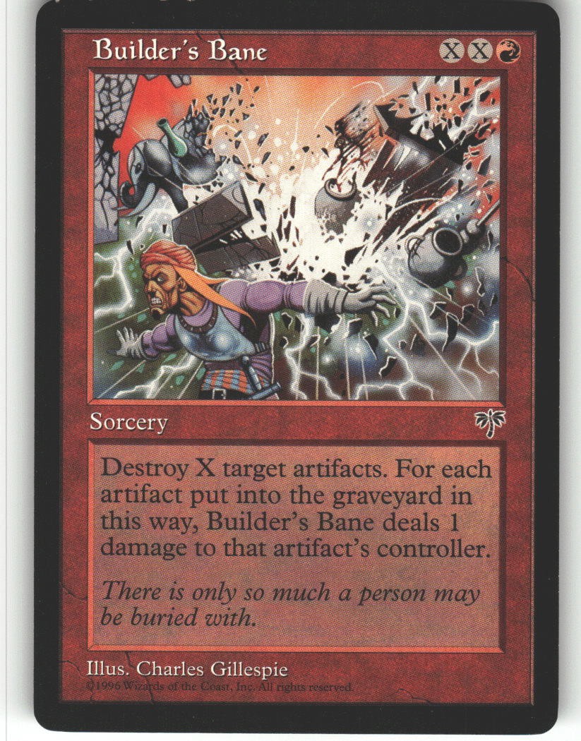 Builder's Bane - Mirage - MTG - Common - # - NM