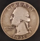 1935 D WASHINGTON QUARTER FROM AN OLD COLLECTION | LOT BB-159
