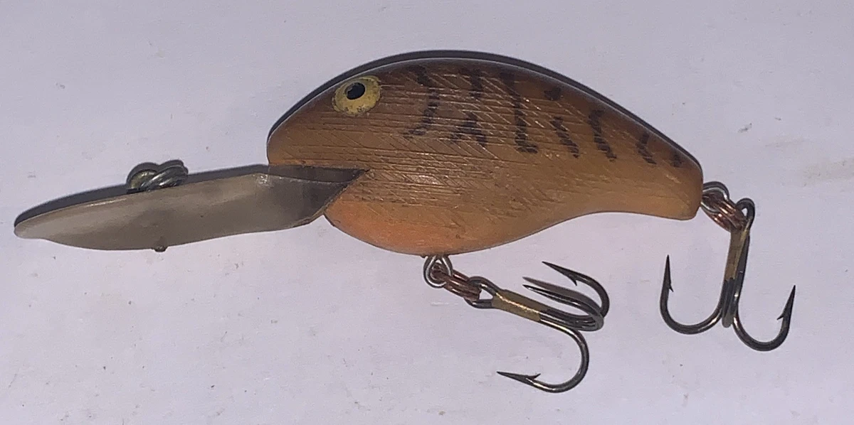 Leurre Vintage Mann's Crankbait – 1- Moins Double Timbre, 5/8 Oz, Tennessee Shad