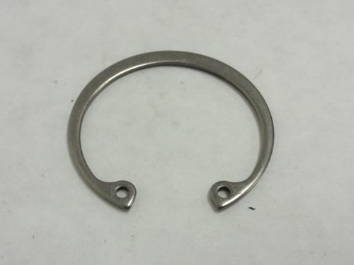 202449 New-No Box; MFG- 93800605 Lot-10 SS Retaining Rings; 1-1/4"ID; 1-3/8" OD - Picture 2 of 2