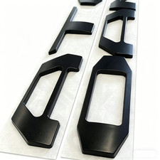 Tailgate Inserts Letters For 2016-2023 Tacoma Emblem Badge 3d Raised Matte Black