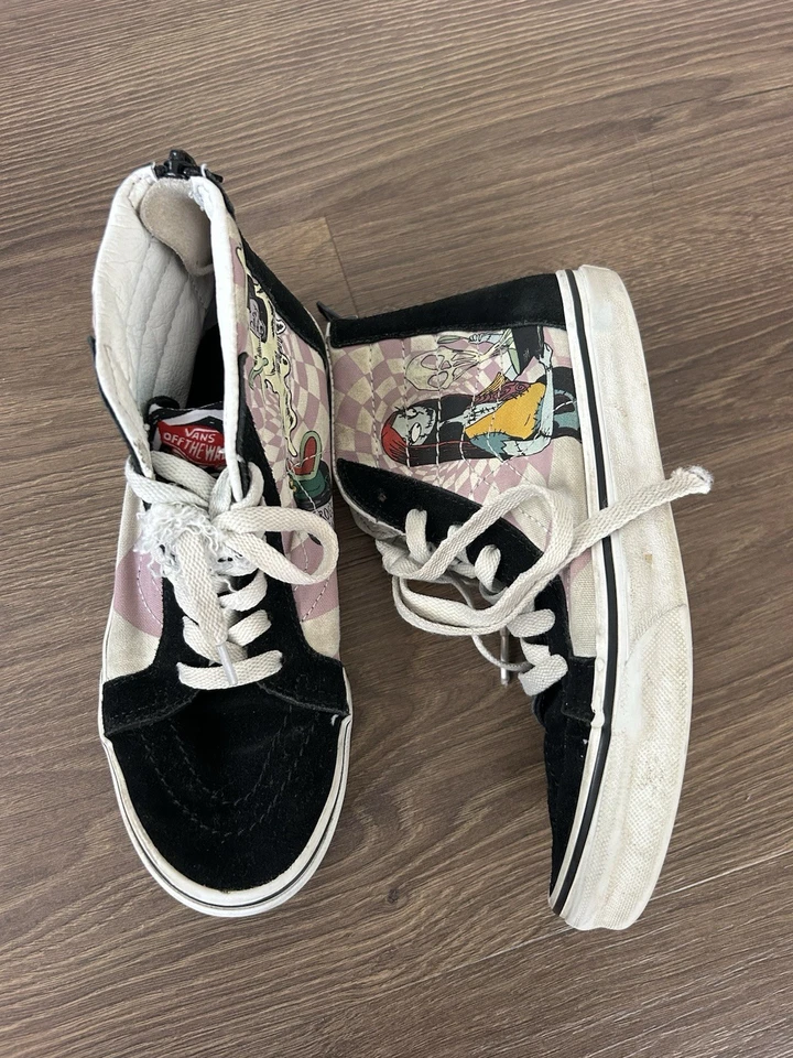 VANS x Pesadilla Antes De Navidad Sally's Potion Niños Talla 3.5 EE. UU. SK8-Hi Foto 3 de 4