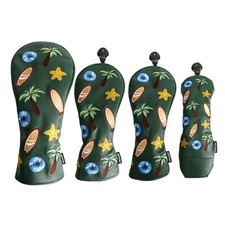 Beach Style Golf Club Head Cover Wooden Club Head Cover Club Protection Cover