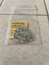 Santa Fe Decorative Handmade Silver Guitar Pick, Brand New