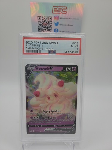 Alcremie V graded PSA 9 for sale on eBay