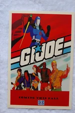 GI Joe TV Show Promo Poster Cartoon 