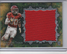 DE'ANTHONY THOMAS 2014 Topps Inception ROOKIE RELICS JUMBO PATCH GREEN #RJRDT