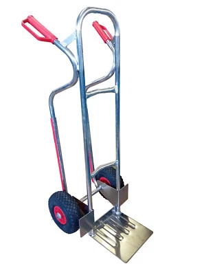 RLW-GERÄTE Aluminium Alu Sackkarre 200 kg - PVC-Felgen ROLLENLAGER !!! - MADE IN EUROPE !!!