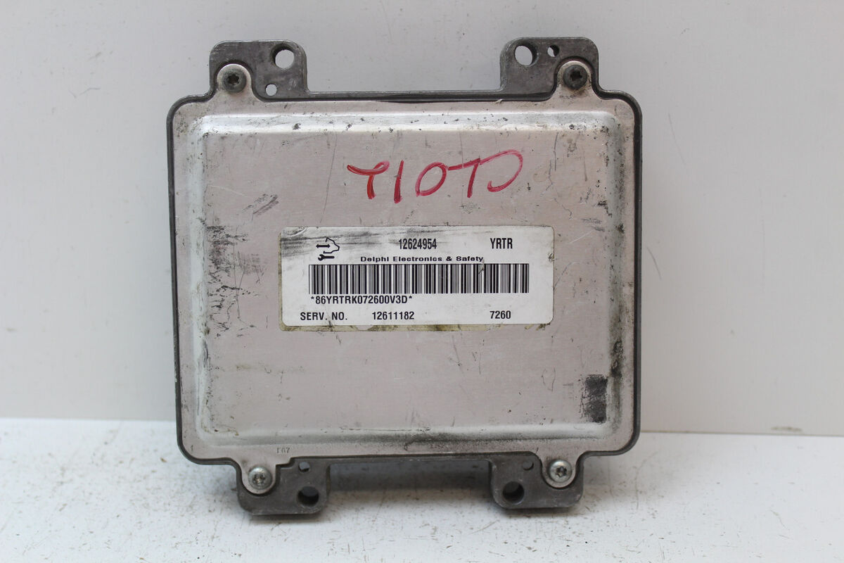 2008 08 Chevrolet Tahoe 12624954 12611182 ECU ECM PCM 2008 08 Chevrolet Tahoe 12624954 12611182 ECU ECM PCM
