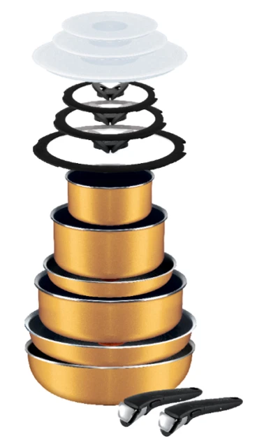 Batterie di pentole neri