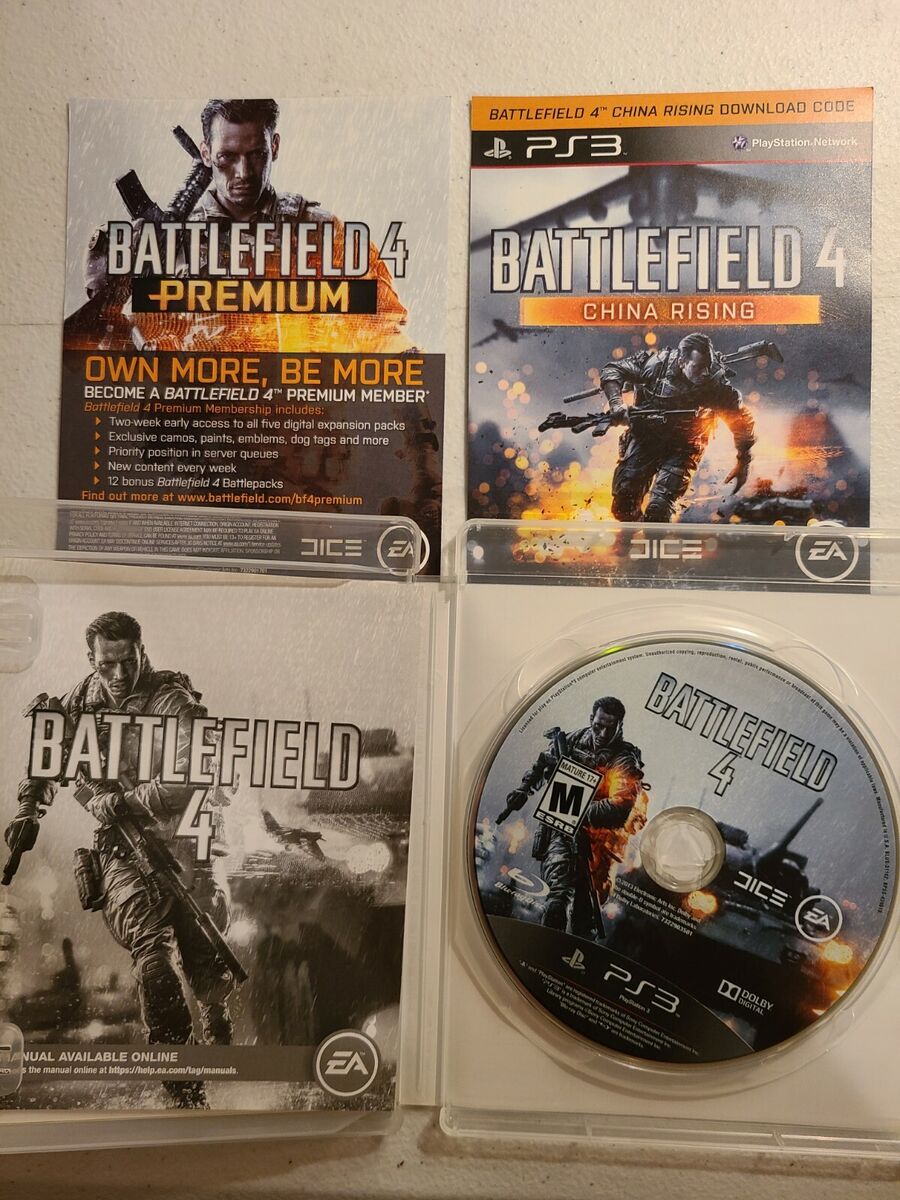 Battlefield 4 PLAYSTATION 3 (PS3) Game Excellent Condition Tested