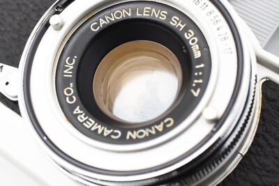 フィルムカメラ Canon demi EE17 30mm f1.7 Canon Demi EE17 Half Film Camera w/SH 30mm F1.7 Lens [Near mint