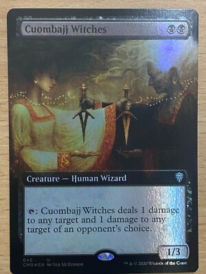 Cuombajj Witches EXTENDED ART FOIL - Commander Legends (Magic) Near Mint