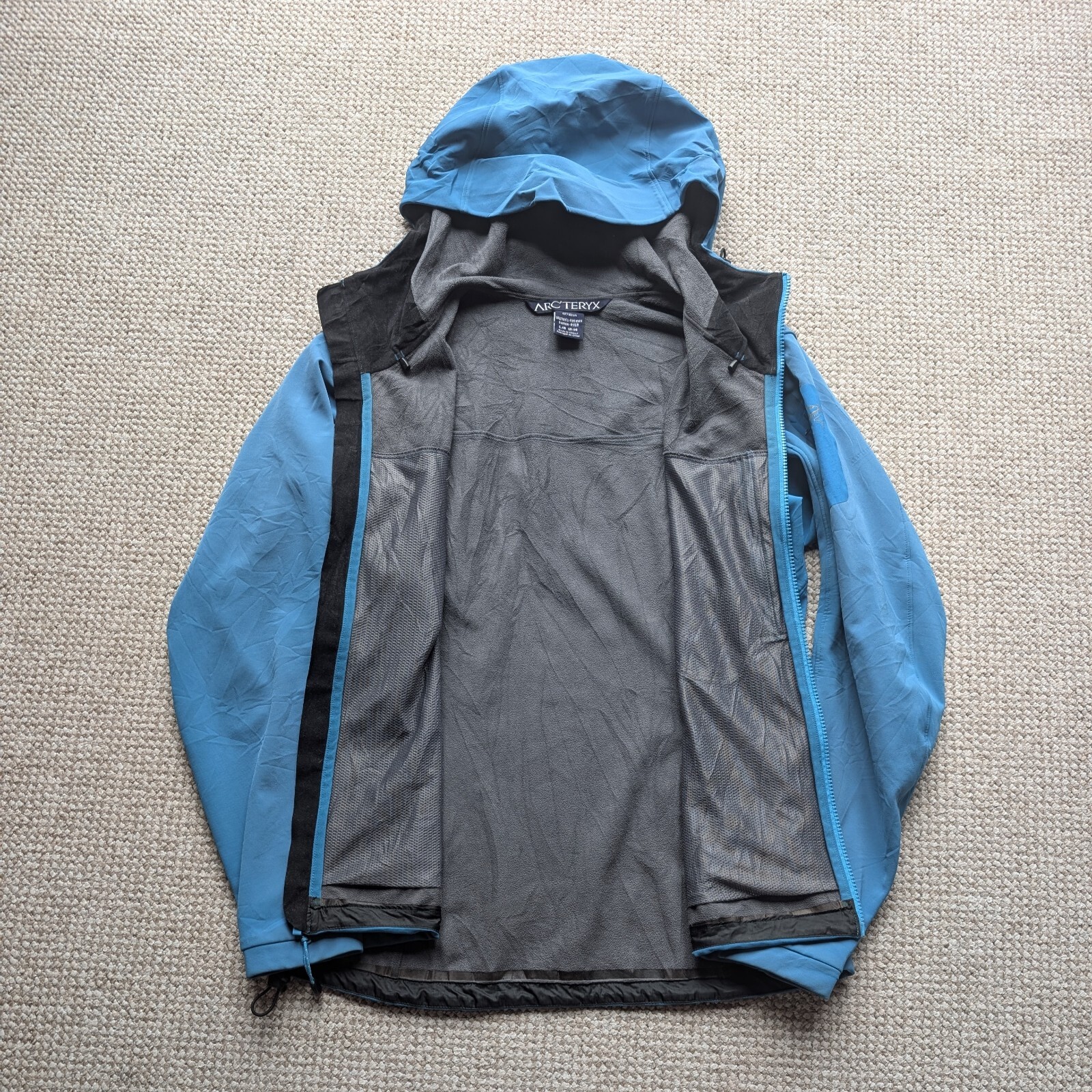 Arc'teryx Gamma MX Felpa con Cappuccio Soft Shell Blu Donna Large #ARC362